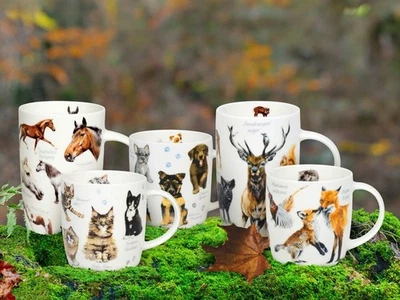 Porzellan Bone China Kaffee-Becher Serie: Natures Diversity - Tiere von Könitz - Bild 1 von 4