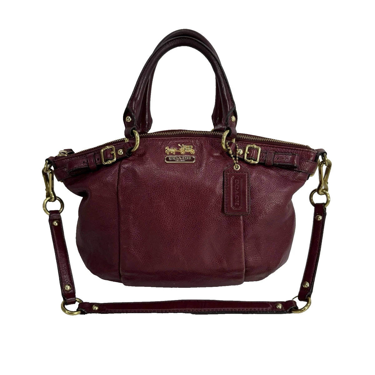 Coach Madison Shoulder Bag Red Bags & Handbags for Women for sale