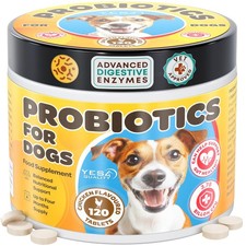 Dog Probiotics - Prebiotic  Probiotic Chews for Dogs - May Support White