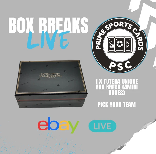 France - 1 Box Futera unique (4mini Boxes) Break  EBay Live 11/10/25