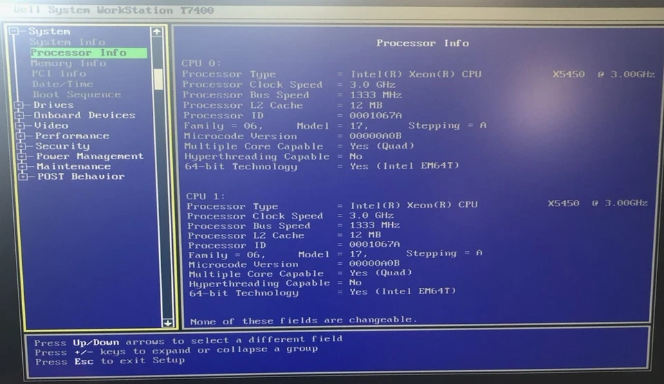 DELL RW199 2x Socket LGA771 DDR2 PCIe PCI For PRECISION T7400 - Tested - Image 2 of 4