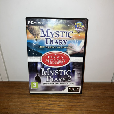 Q0 Mystic Diary 1 & 2 - The Hidden Mystery Collectives (PC CD Rom) Abenteuer Spiel