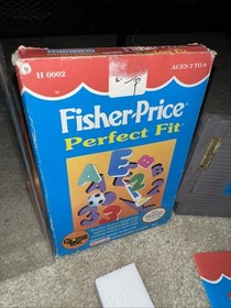 Fisher Price : Perfect Fit - Nintendo Nes Video Game - Complete In Box CIB