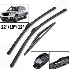 For Mercedes Benz X204 GLK250 GLK350 Front Rear Windshield Wiper Blades Set