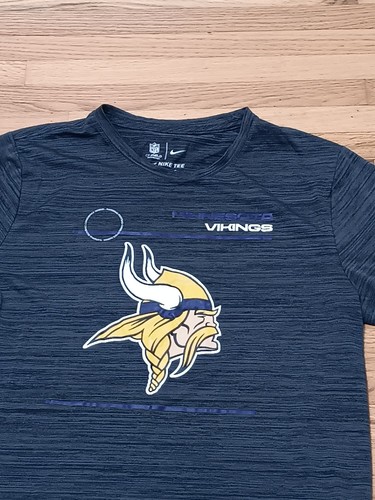 T-shirt Minnesota Vikings donna XL NIKE TEE manica corta grigia NFL - Foto 2 di 9