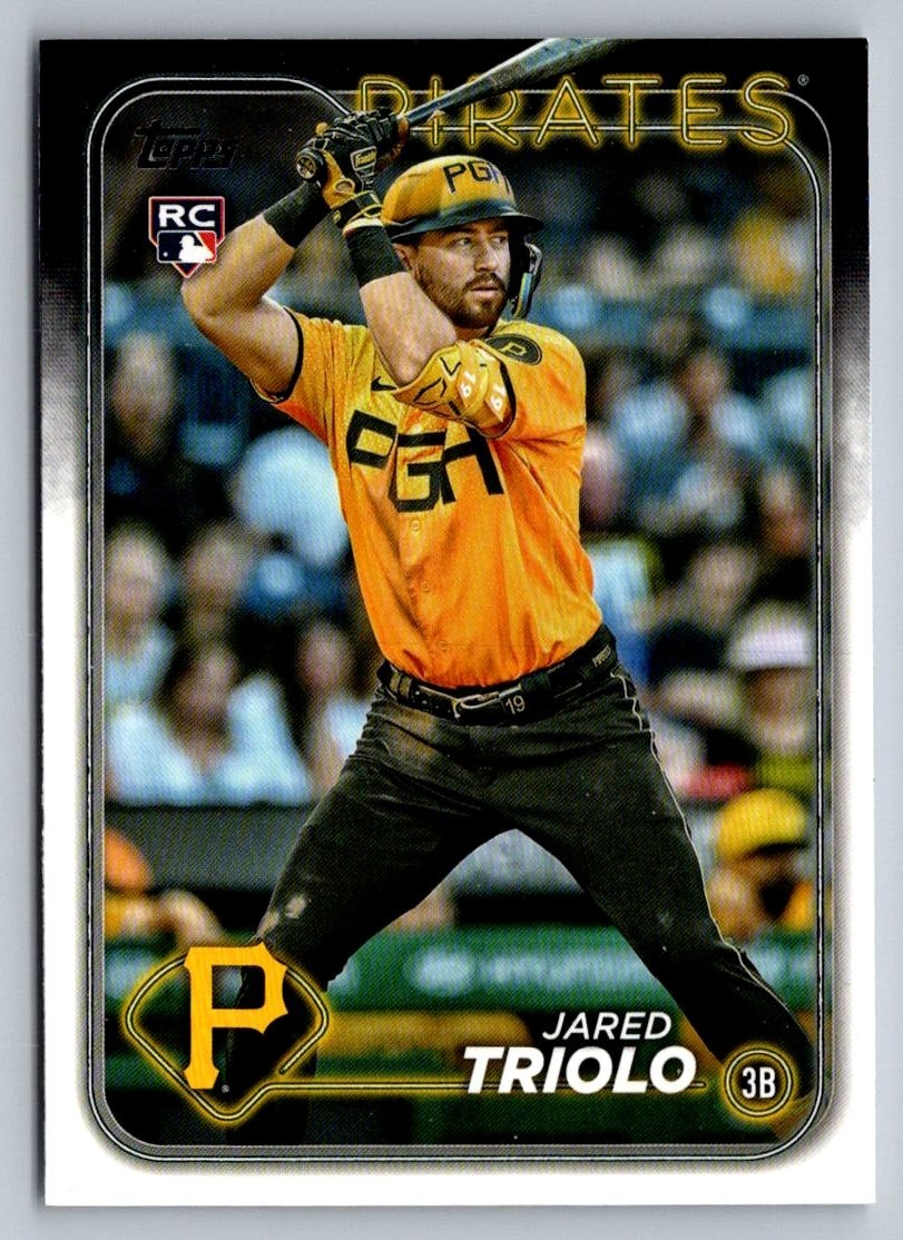 2024 Topps #281 Jared Triolo Rookie Pittsburgh Pirates