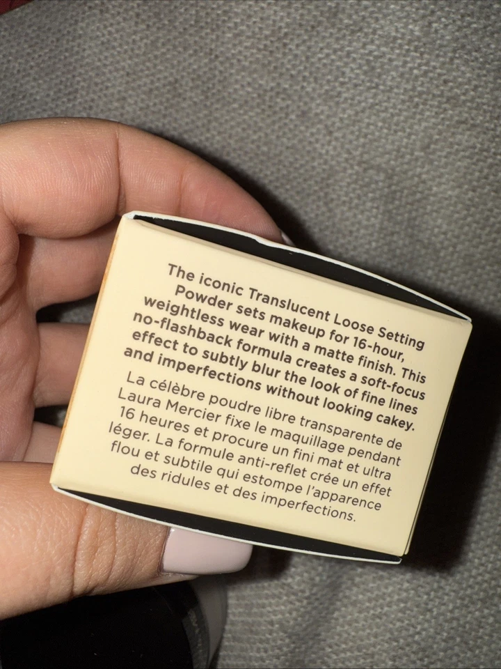 LAURA MERCIER Translucent Loose Setting Powder 9,3g OVP Fixierpuder Transparent - Bild 3 von 3