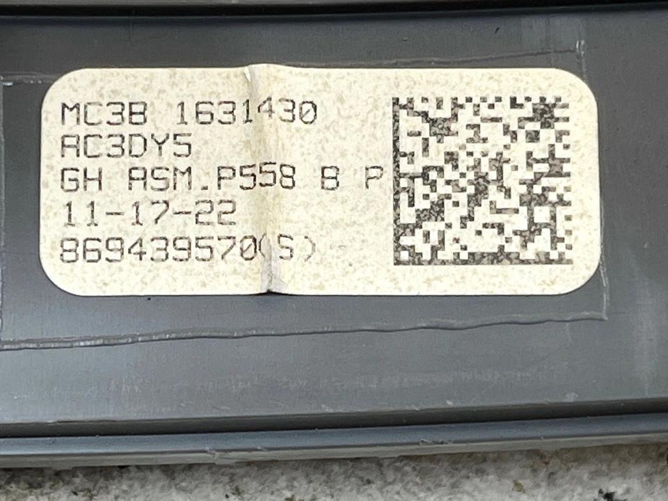 17-22 FORD F-250 F250 SD TRASERO DERECHO PASO LADO B PILAR AGARRE MANGO OEM Foto 4 de 4