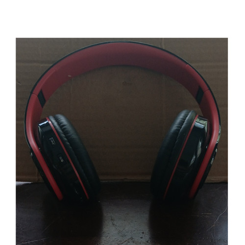 Gator Cable Bluetooth Wireless Over-Ear Headphones Mic Foldable 40mm Red/Black