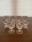 SET(10) VTG WATERFORD Crystal COLLEEN Short Stem Water Goblets SIGNED 5.25"H