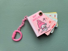 New Rare Vintage My Melody Mini Keychain Telephone Phone Book 1976 Sanrio
