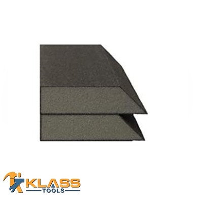Single  Angle Sanding Sponge (Set of 2 Medium &  Fine Grits) (48 Sets)