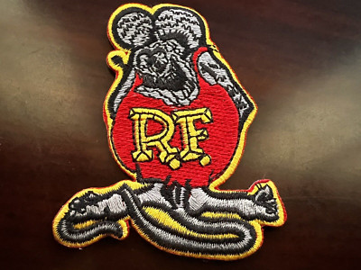 Rat Fink Patch Vintage Ed Roth Mechanic Shirt Hat Badge Classic Hot Rat ...