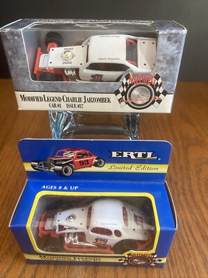 CHARLIE JARZOMBEK #1  ERTL  NUTMEG COLLECTIBLES- Issue #12 & #37 - 2 Car Set