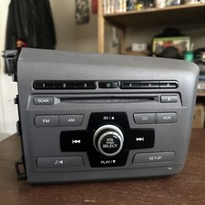 2012 Honda Civic Radio CD Player OEM 39100-TRO-A315-M1