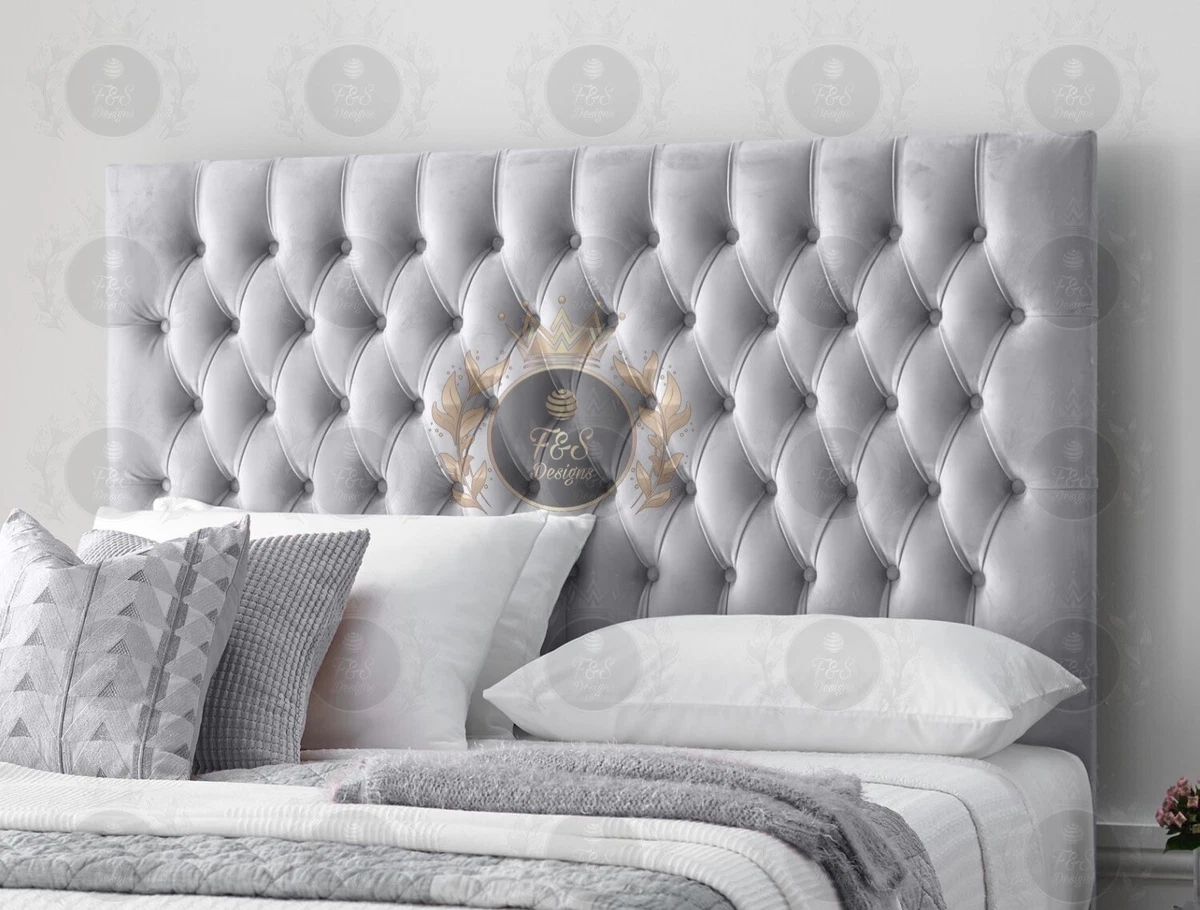 CHESTERFIELD PLUSH VELVET HEADBOARD 36