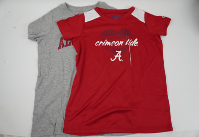 2 Pack Champion NCAA Alabama Crimson Tide Tees T-Shirt
