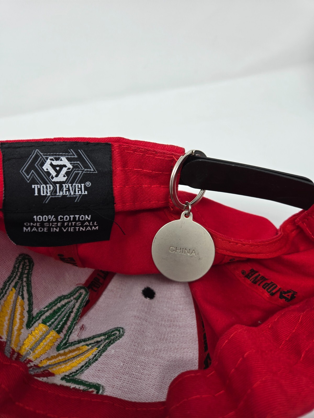 Top Level Marijuana Leaf Multicolor Cap Snapback … - image 11