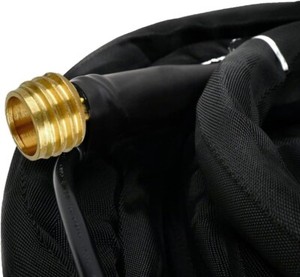 Heated Water Hose Anti Stop Ice Freeze Outdoor Campsites RV  25 ft Black