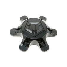 Cap-tis-6h-bb21 Tis Gloss Black Snap In Center Cap