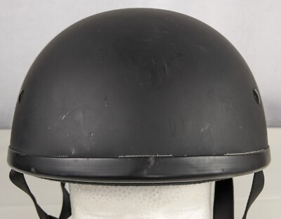 dot skid lid motorcycle helmets - Original Helmet Chrome The helmet features a customized comfort design with a custom formed interior for extreme comfort CARTMAN Matte Black Half Helmet
