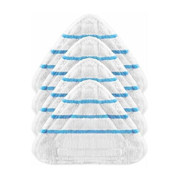 4 fundas de fregona para Silvercrest Lidl Universal Steam Mop Accesorios para vapor 