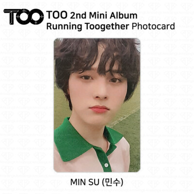 TOO 2nd Mini Album Running Toogether Official Photocard KPOP K-POP