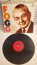 Mieczystaw Fogg Zapo-Mniana Pio-Senka record sleeve & 10" MUZA STEREO RECORD