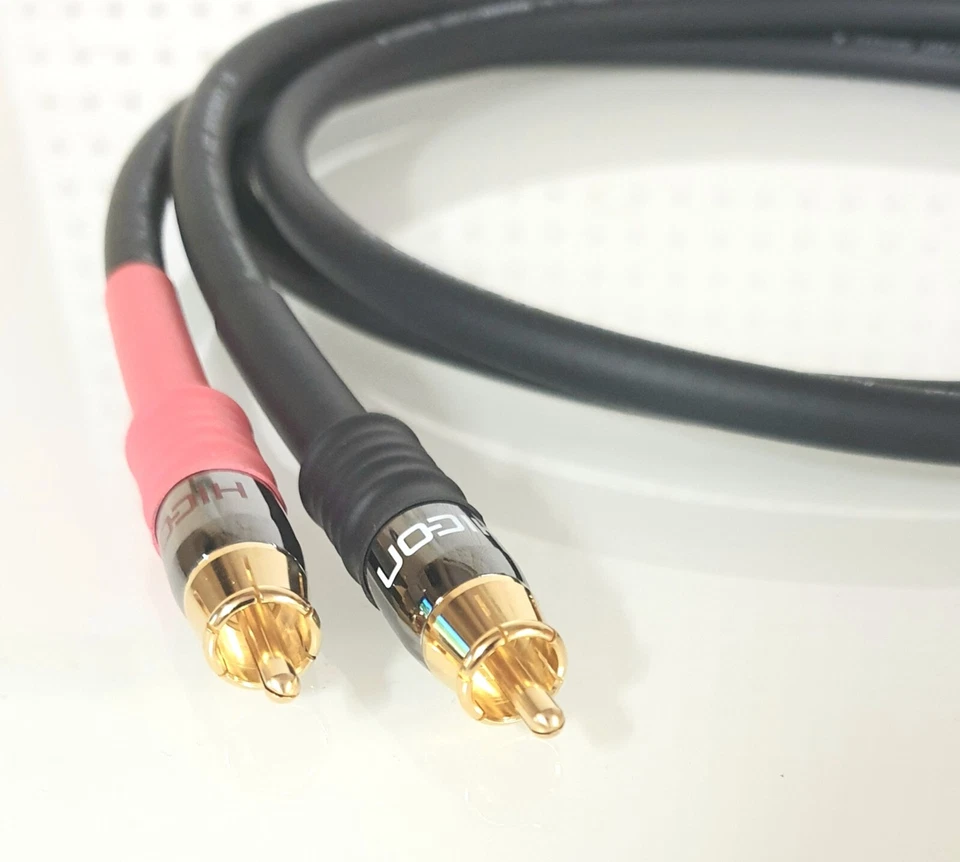 Sommercable -Carbokab 225- Referenz Cinchkabel - OFC class6N - Carbon - Bild 4 von 4