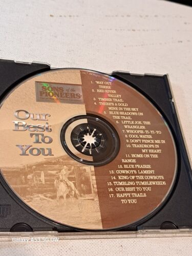 CD Sons of the Pioneers: "Our Best to You" (1999 Pickaway Records) Country - Bild 3 von 4