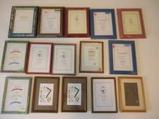 Foto Holz Rahmen 13x18 / 9x13 mit Aufsteller Wechselrahmen Bilderrahmen