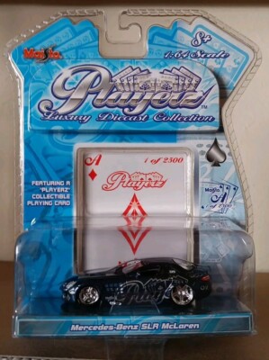 2005 Maisto Playerz Mercedes Benz SLR Mclaren Ace of Diamonds CHASE 1/2500 