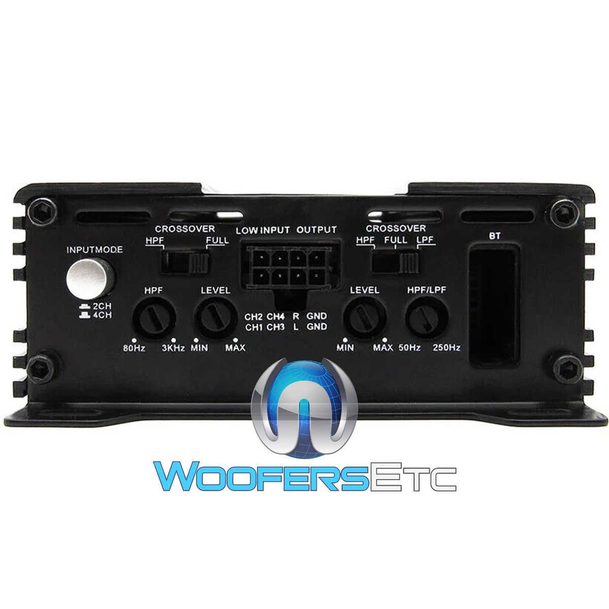 ZAPCO ST-104D MINI SQ 4-CHANNEL 135W RMS X 4 COMPONENT SPEAKERS