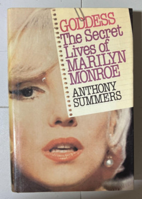 Goddess The Secret Lives of Marilyn Monroe 1985 HC Book by Anthony Summers
