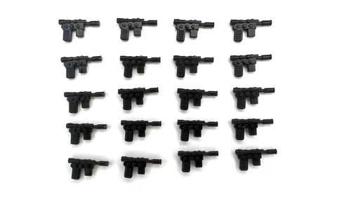 Vintage Kenner-Style Han Solo Blaster Pistol - High-Quality Reproduction