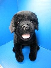 Circo Black Labrador Retriever Plush Puppy Dog Stuffed 14" Lab Target Realistic