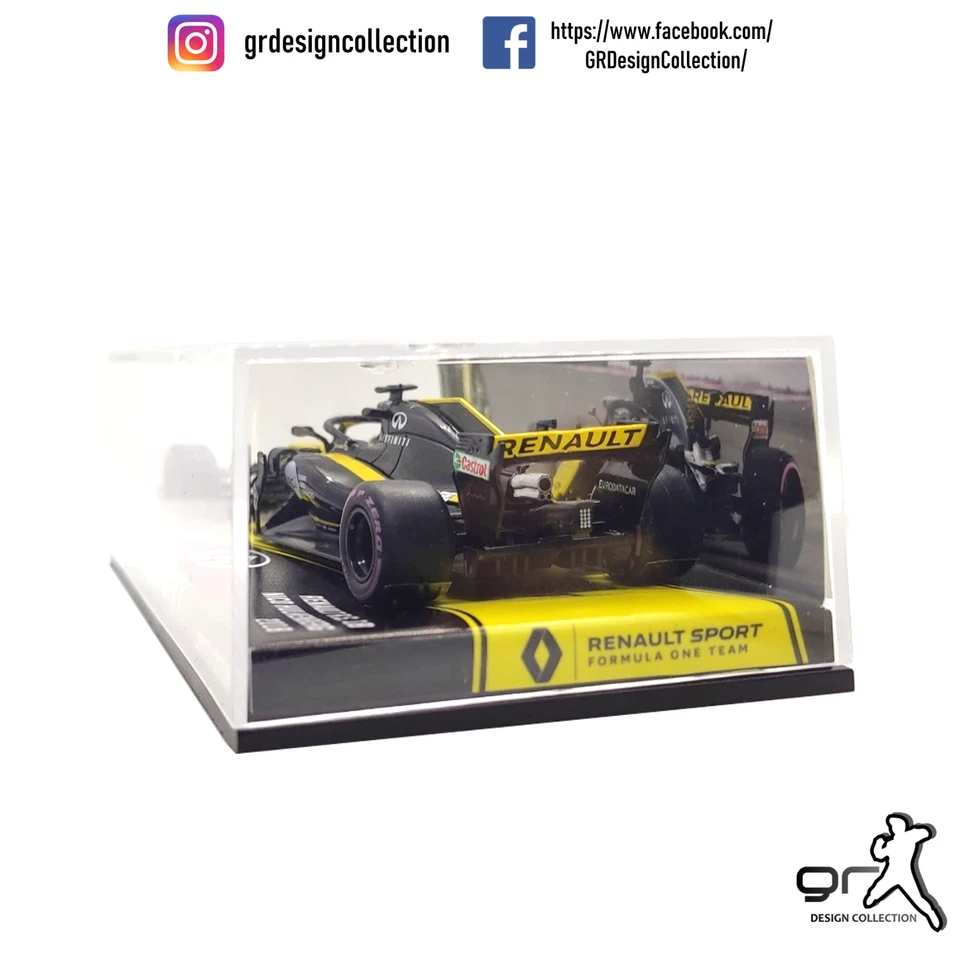 Nico Hulkenberg - Renault R.S. 18 - F1 GP 2018 / Altaya - IXO / 1:43 - Immagine 3 di 4
