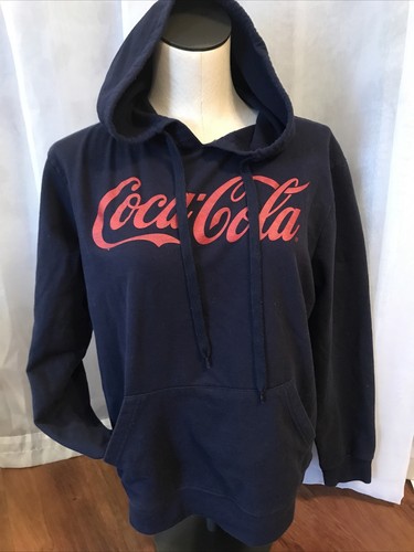 Coca Cola Unisex Mens Woman’s Youth Hoodie Sweatshirt M Pocket Pullover Promo