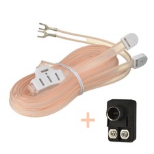 FM Radio Stereo Receiver Indoor T-Type Dipole ANTENNA 300 Ohm Connector