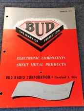 1960s ~ BUD Radio Inc.  ~ Catalog No. 157A ~ Electronic Industrial Equipment