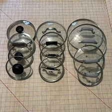 Assorted Pot Lids Assorted Sizes Replacement Lids "You Choose" Glass Lids