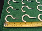 White PVC Cup Hooks Plant Hangers 12 Pcs Each 1-1/4" , 1-1/2", 2"  36 Pieces New — photo 9