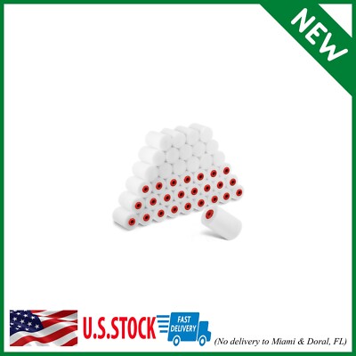 40 Pcs 2 Inch Mini Paint Roller Foam Paint Roller Covers Small High Density Hous