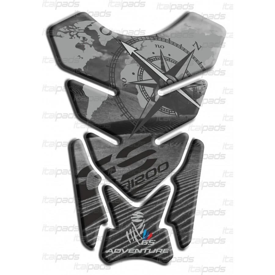 Paraserbatoio Nero/Grigio "Michigan" per BMW R1200GS Adventure