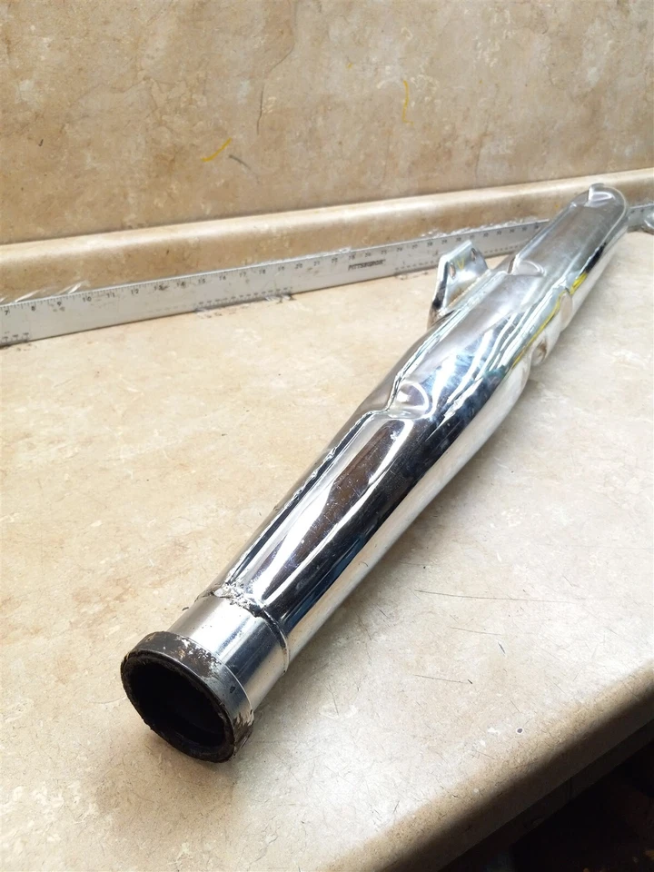 Silenciador de escape izquierdo Suzuki 500 Titan T500/con deflector 1972 PA AP-151 Foto 2 de 4