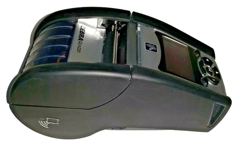 Zebra QLn220 Mobile Bluetooth Printer QN2-AUCA0M00-00 With AC Adapter - Image 4 of 4