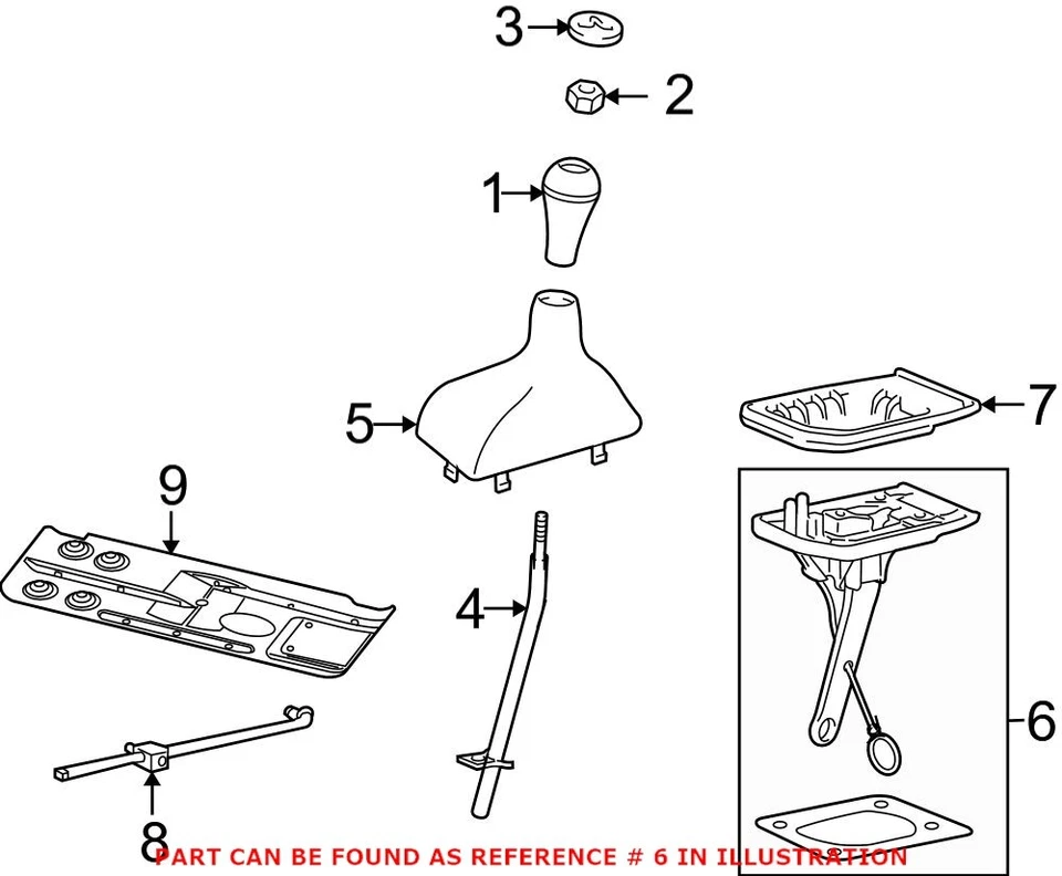 Palanca de cambios de transmisión Mopar para Dodge Ram 1500 2500 3500 4500 5500 Foto 2 de 2