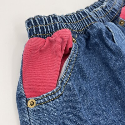 VTG 90s Thomas The Tank Engine 4T Doe Spun Company Jeans Blue