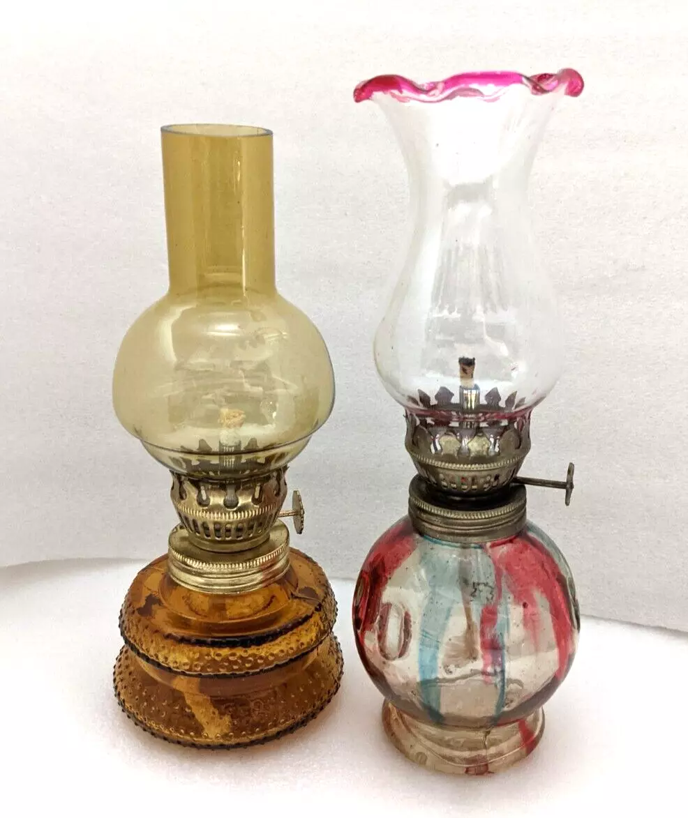 Miniature hurricane lamp deals
