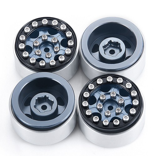 4X/set 1" Beadlock Wheels Rims for All 1:24 Scale Axial SCX24 Deadbolt RC Car - Picture 25 of 27